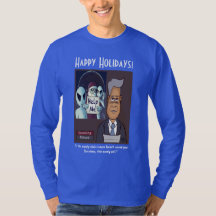 Toeleveringsketen met lange hoes T-shirt