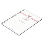 Toelichting adviessessie, roze stijgende fenix notitieboek (Linkerzijde)