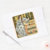 Toelichting bij de baux-de-art vierkante sticker (Envelop)
