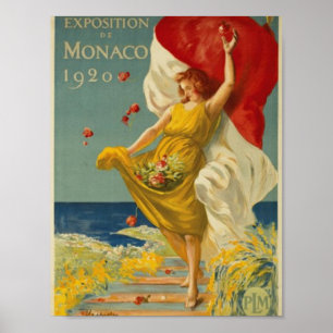 Toelichting bij Monaco 1920 Poster