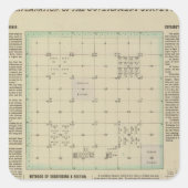 Toelichting bij overheidsenquêtes vierkante sticker (Voorkant)