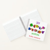 Toelichting in de Bijbelstudie over de jute en kle Notitieboek (Binnen)