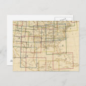 Toelichting indexoverzicht van de in de atlas gebr briefkaart (Voorkant / Achterkant)