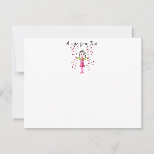 Toelichting op papier van het hart - notitiekaartje (Voorkant)