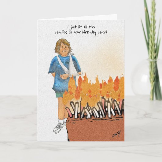 Toen belde ik de brandweer! kaart (Voorkant)