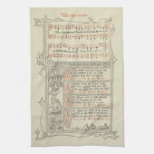 Toen Christus werd geboren uit Mary Free Medival C Theedoek (Verticaal)