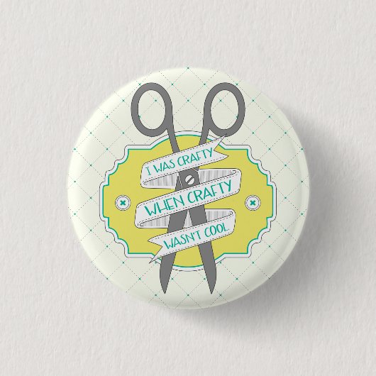 Toen Cratigs geen Button van het citaat van de Koe (Voorkant)