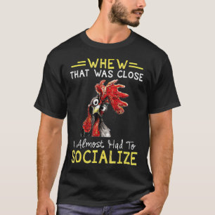 Toen dat bijna zo was, moest ik bijna om de film t t-shirt