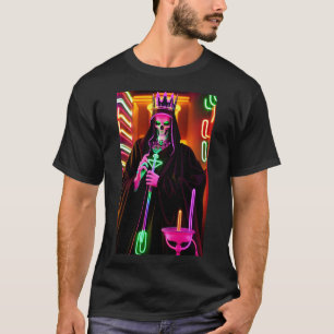 Toen de dood koning Ken Gage Art was T-shirt