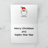 Toen de Kerstman vastzat Feestdagen Kaart (Binnen)