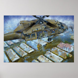 Toen de Levees Broke van David Russell Poster