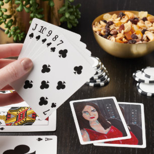 Toen de wereld mijn naam vergat Schilderij Alfred Pokerkaarten