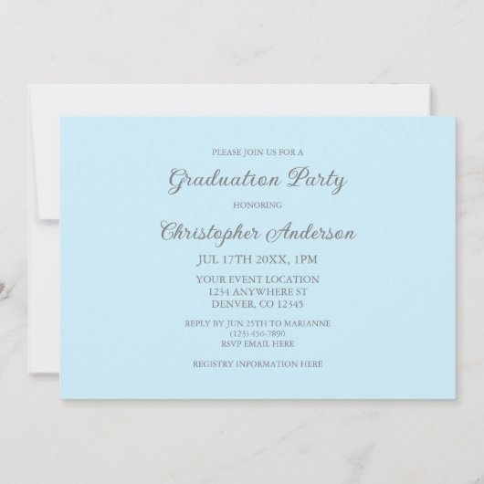 Toen en nu 2 foto Afstuderen Kaart (Achterkant)