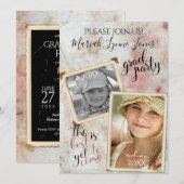 Toen en Nu Afstuderen  FOTOLIJSTEN Kaart (Voorkant / Achterkant)