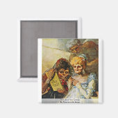 Toen en nu details door Francisco de Goya Magneet (Voorkant / Achterkant)