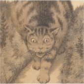 Toen ging de Tabby ver, en verder dan ver Sticker (Voorkant)