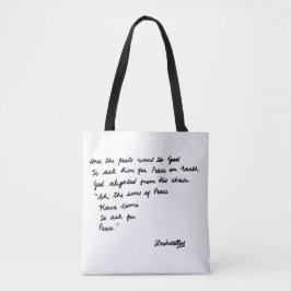 Toen gingen de dichters naar God Tote Bag