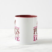 Toen God de pugs Creëer Mok (Midden)