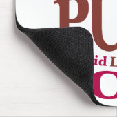 Toen God de pugs Creëer Muismat (Hoek)