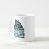 Toen God de vrachtwagenchauffeurs Creëer Koffiemok (Voorkant links)