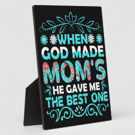 Toen God Moms maakte Fotoplaat