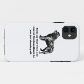 Toen God Newfoundlands Creëer Case-Mate iPhone Case (Achterkant (horizontaal))