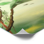 "Toen God tijd maakte, maakte Hij er veel van." Poster (Hoek)