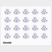 Toen Harry Meghan ontmoette | Fun Royal Wedding Ronde Sticker (Vel)