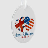 Toen Harry Meghan ontmoette Ornament (voorkant)