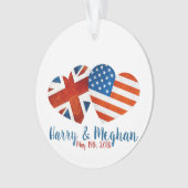 Toen Harry Meghan ontmoette Ornament (voorkant)