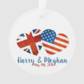 Toen Harry Meghan ontmoette Ornament (voorkant)