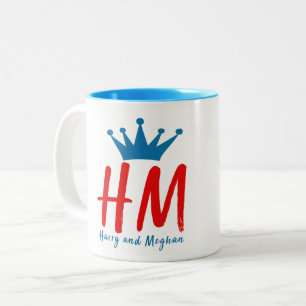 Toen Harry Meghan ontmoette Tweekleurige Koffiemok