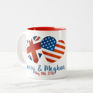 Toen Harry Meghan ontmoette Tweekleurige Koffiemok