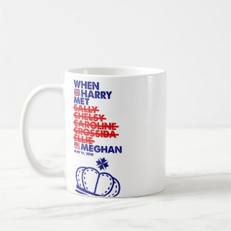 Toen Harry met Meghan Royal Wedding Quirky Merch k Koffiemok