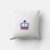 Toen Harry met Meghan Royal Wedding Quirky Merch k Kussen (Achterkant)