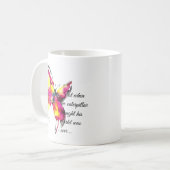 Toen hij dacht dat zijn wereld voorbij was... koffiemok (Voorkant links)