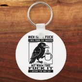 Toen ik een kraai gaf, werd ik als vanzelfsprekend sleutelhanger (Voorkant)