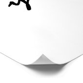 Toen ik je zag werd ik verliefd - Wall Art Poster (Hoek)