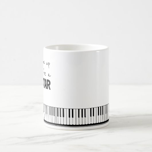 Toen ik op Rock Star Coffee Mok groeide (Center)