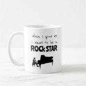 Toen ik op Rock Star Coffee Mok groeide (Links)