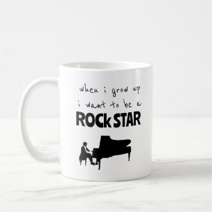 Toen ik op Rock Star Coffee Mok groeide