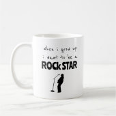 Toen ik op Rock Star Coffee Mok groeide (Links)