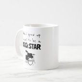 Toen ik op Rock Star Coffee Mok groeide (Voorkant links)
