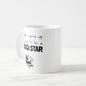 Toen ik op Rock Star Coffee Mok groeide (Voorkant links)