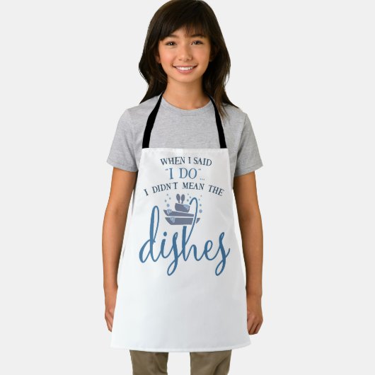 Toen ik zei dat ik dat deed schort (Insitu)