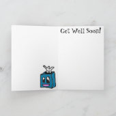 Toen ik ziek werd, was het leuk. kaart (Binnen)