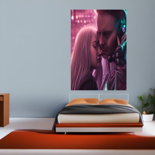 Toen je huilde | AI Art Poster