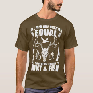 Toen leerden sommigen van ons om te jagen en te vi t-shirt