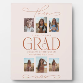 Toen & Nu Fotocollage Afstuderen Keepsake Fotoplaat