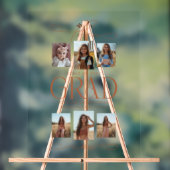 Toen & Nu Photo Collage Afstudeerder Afstuderen We Acryl Bord (Neutraal)